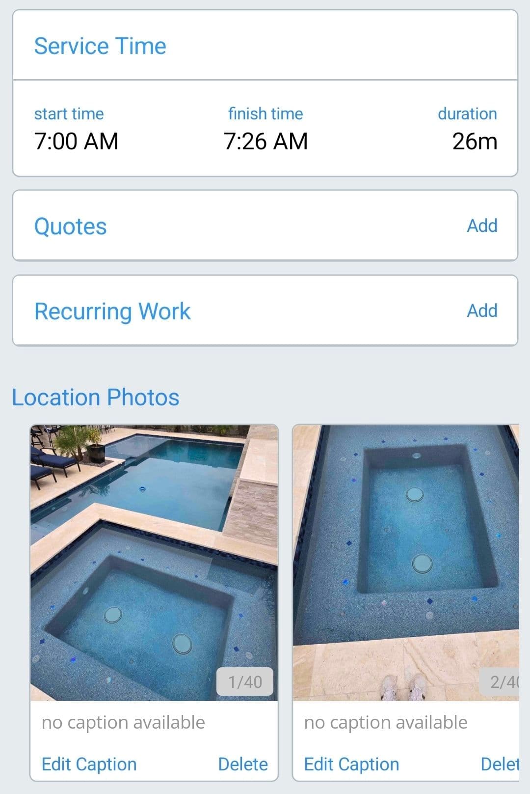 Gallery photos for We Send Proof of Every Pool Service - Here's What That Looks Like: Image #2
