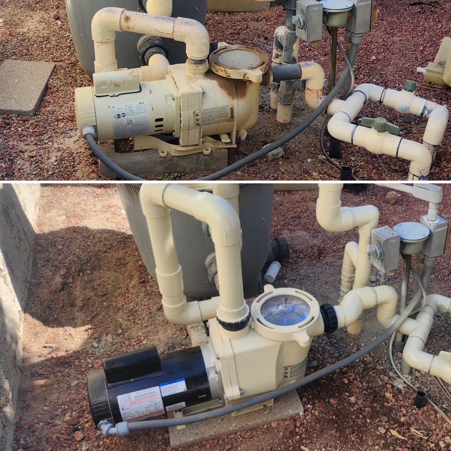Pool Pump Replacement Completed in Phoenix 85028 image
