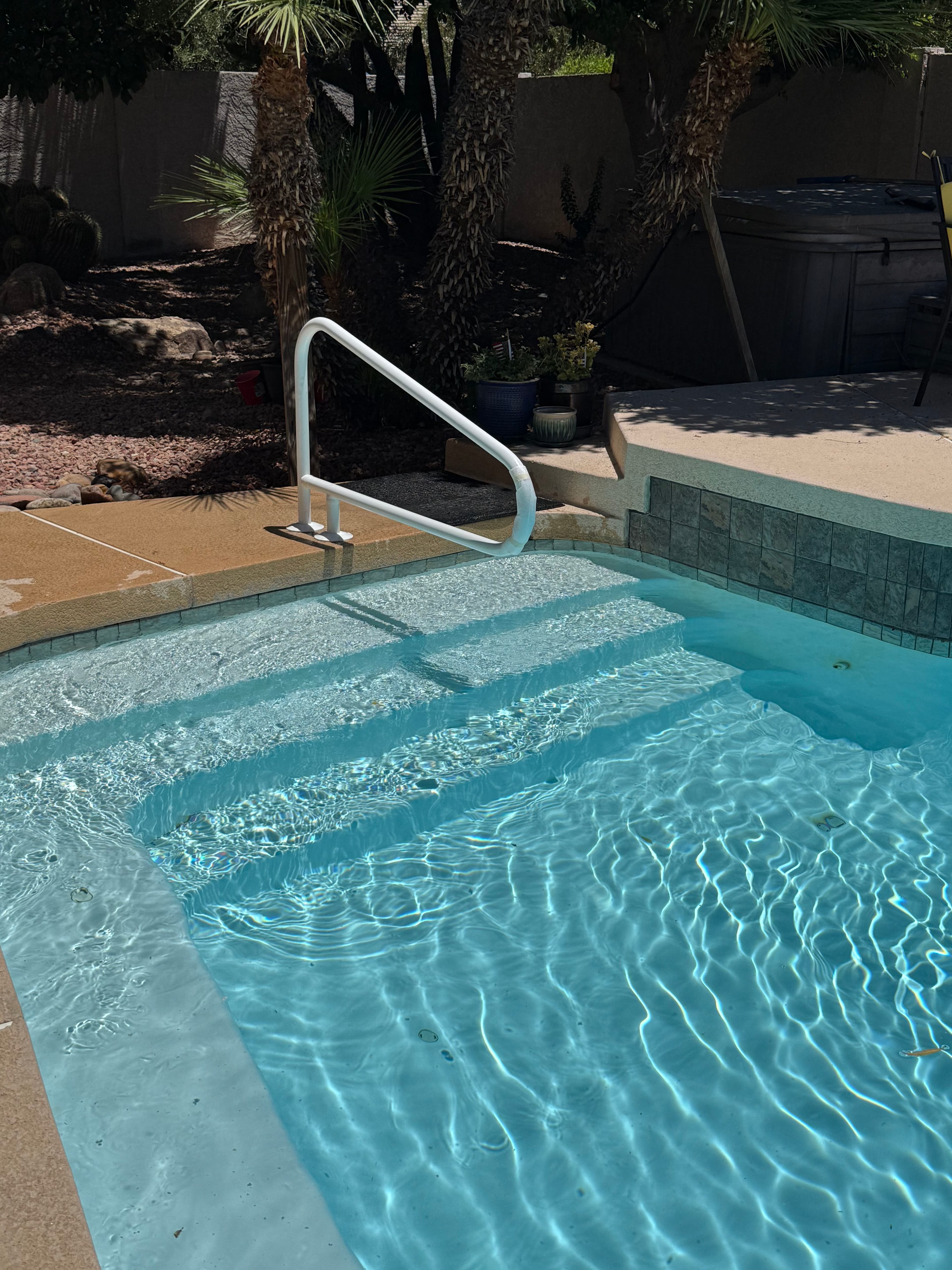 Project Pool Hand Rail Installation at a Glendale Pinnacle Hill Home image
