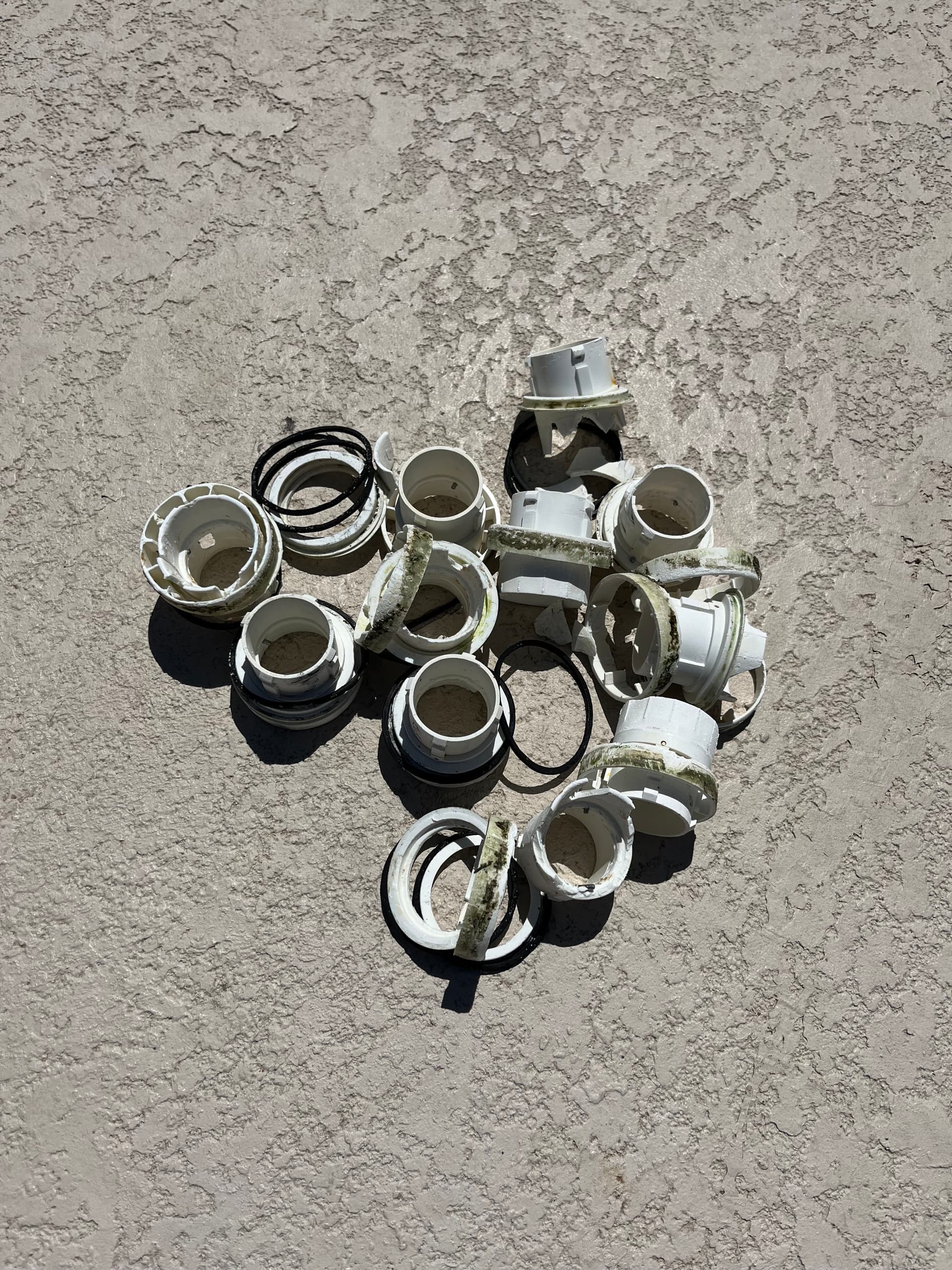 Gallery photos for Broken In-Floor Popup Heads Replaced on Pool Cleaning System: Image #1