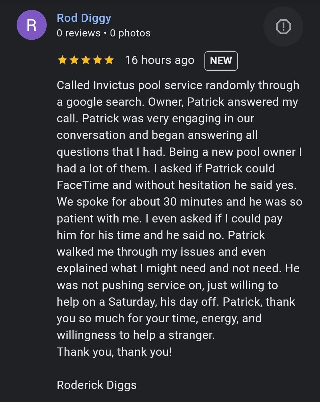 A 5-Star Review That Says More Than We Ever Could image