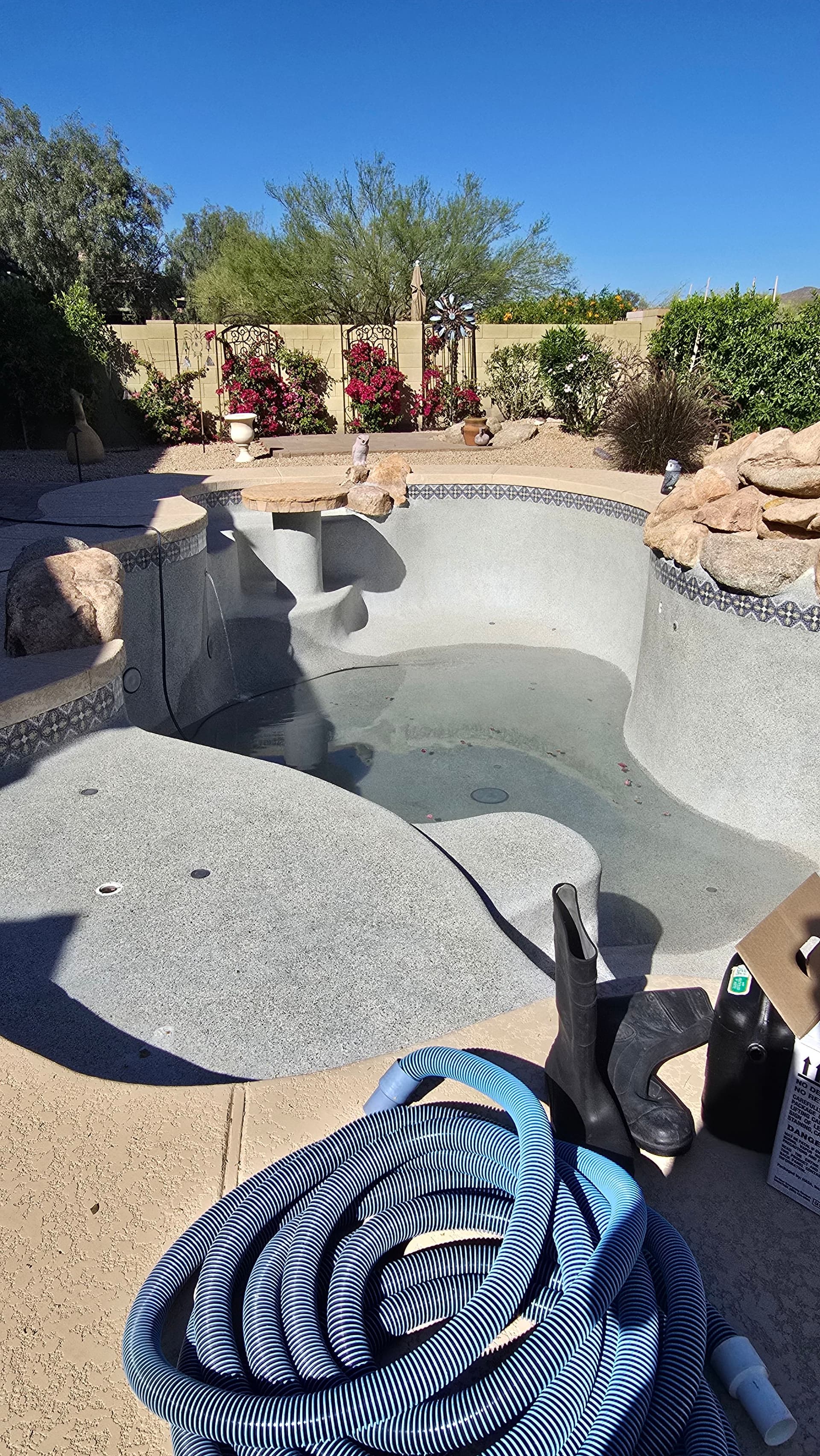 Gallery photos for Pool Drain and Acid Wash in Phoenix: Image #2