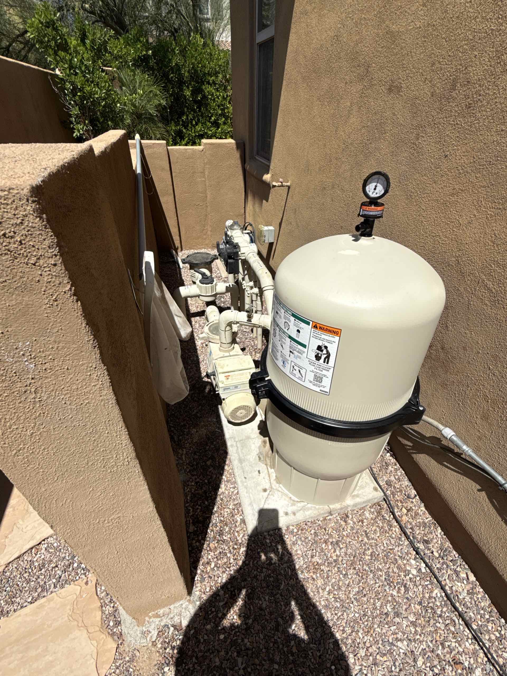 Gallery photos for Old Pool Cartridges Pulled and Replaced With a Fresh Set: Image #1